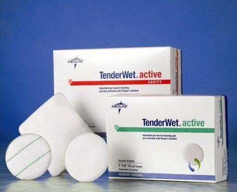 TenderWet Cavity Dressing 3"x3" 7ea/bx