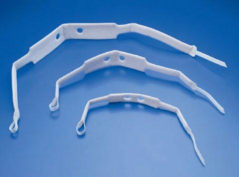 Trach Tube Holder, 1-Piece Pediatric 100ea/cs