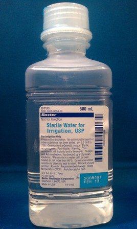 USP Sterile Water for Irrigation, 100cc Bottle 48ea/cs