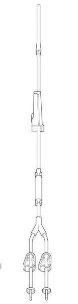 Y-Type Bladder Irrigation Set 81" 12ea/cs