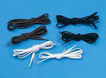 Tylastic Shoelaces White Size: 24"L x 3/16"W