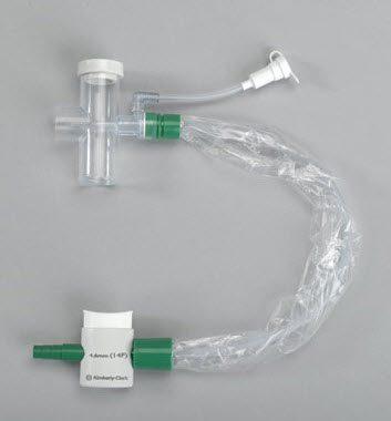 Closed Suction Catheter, T-Piece 14fr 21.3'' Length 20/cs