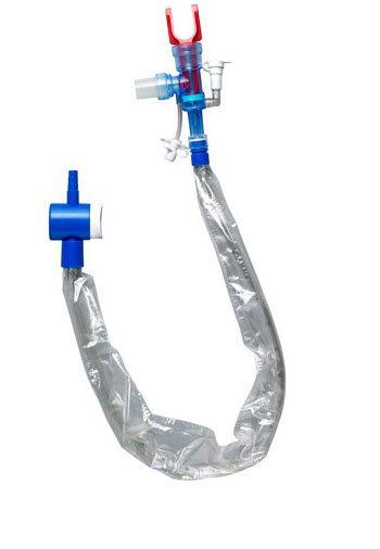 Ballard Trach Care 72hrs T-Piece Tracheostomy 12fr. 12" Length