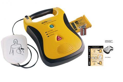 AED Lifeline Defibrillator Package w/ High-Capacity 5-year Battery