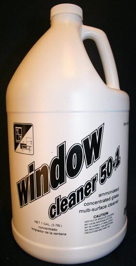 Glass Cleaner 50-1, Gallons 4ea/cs