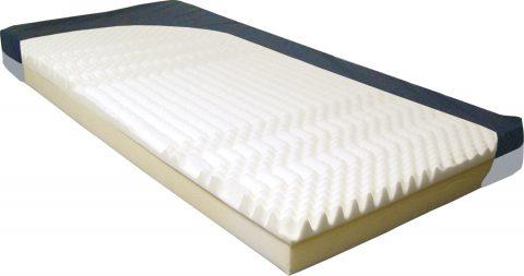 Therapeutic 5 Zone Support Mattress 80" x 36" x 5.5" ,