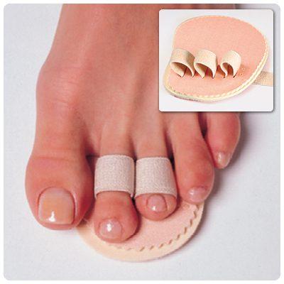 Three Toe-Left Budin Toe Splint