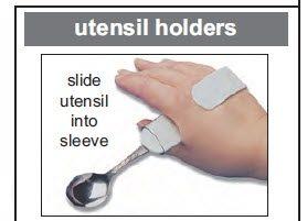 Utensil Holder, Hand Clip