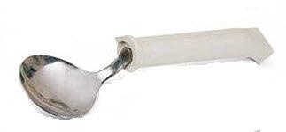 Spoon Plastic Handle Swivel = Soup Spoon, 6 1/2"L