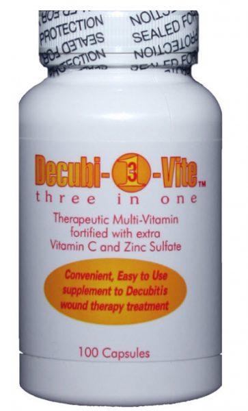 Decubi-Vite 3-in-1 Multi-Vitamin with Vitamin C and Zinc Caps 100's