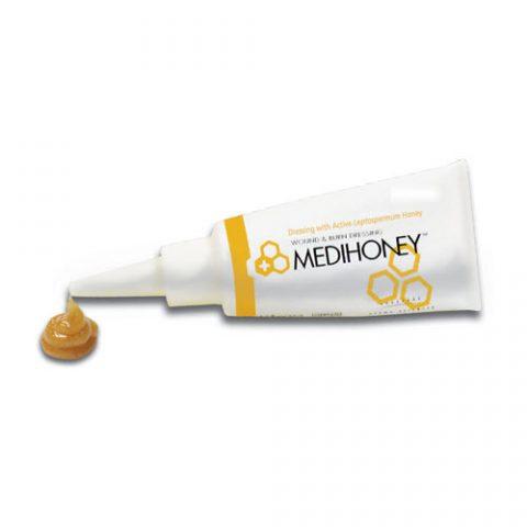 Medihoney Honey Tube, 3.5 fl oz (103.5ml), with Applicator, Sterile