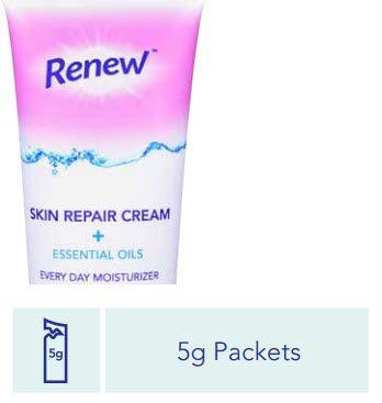 RENEW Skin Repair Cream w/ Aloe & Dimethicone 5gm .17oz Packet 144ea/bx