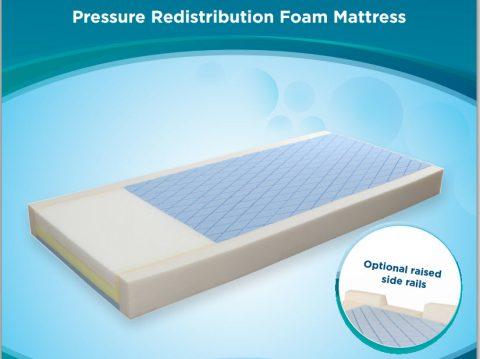 Protekt 300 Pressure Relieving Foam Mattress Sloped 36"x80"x6" 350lb Cap