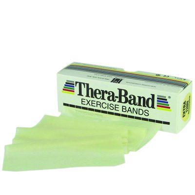 Thera-Band Professional Resistance Bands Latex 6-Yard Resistance Level: 0 (Tan)