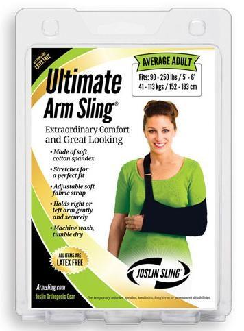 The Ultimate Arm Sling Adult Weight:90-250lbs 5'- 6'