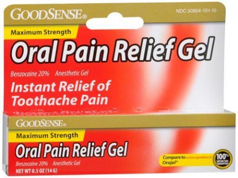 GoodSense Pain Relief Orajel Benzocaine 20% 0.5oz