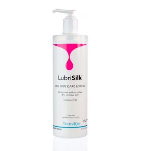 Lubrisilk, (Lubriderm Gen.) Dry Skin Care Lotion, 16oz.