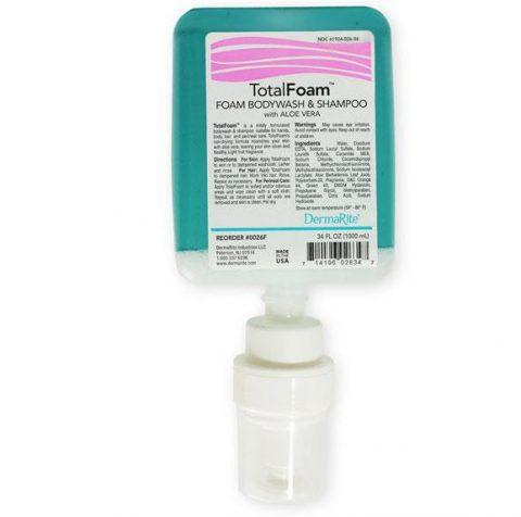 TotalFoam - 1000ml. Foam Body Wash & Shampoo 6/cs