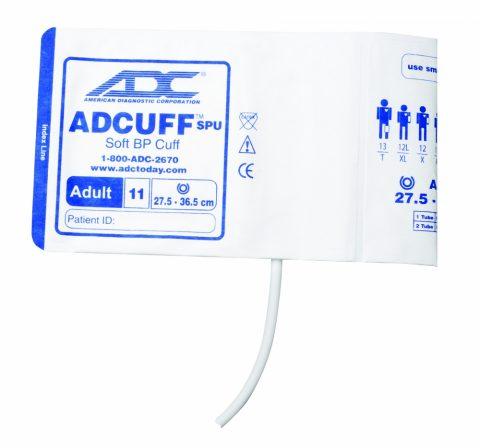 Adcuff BP Cuff Only Single Patient Use (SPU) Adult 1 Tube Navy No Connector