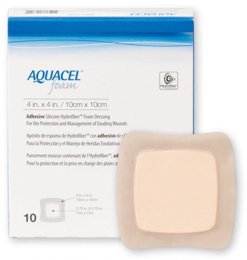 Aquacel Foam Dressing Adhesive 5x5