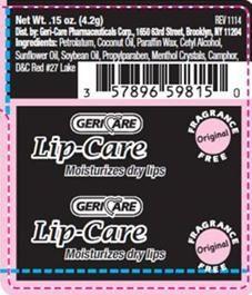 Lip Balm 0.15oz (Flavors: Cherry, Original, Citrus, and Razzberry Cream)