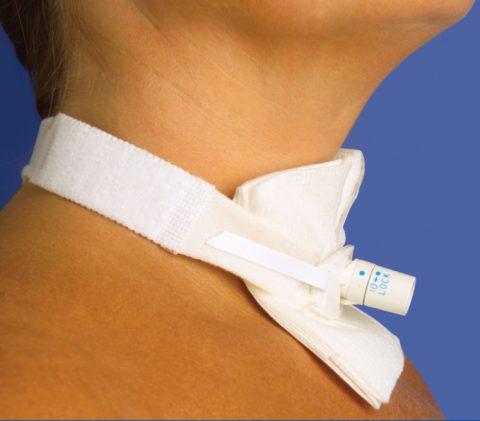 Pediatric Tracheostomy Tube Neckband Latex Free (assorted colors) 10/bg