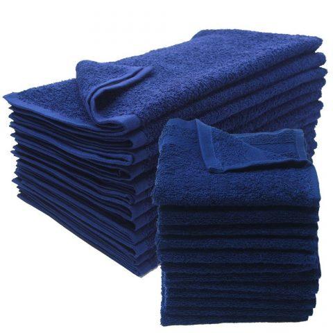 Hand Towel 100% Cotton 16x27 3.0lb 16S Blue 2dz/pk