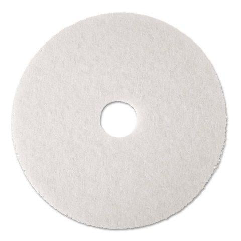 Standard Floor Pads White 19" 5ea/cs