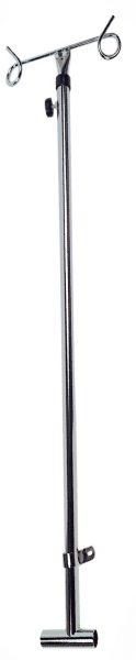 Universal Telescoping I.V. Pole for Wheelchair (IV Pole)