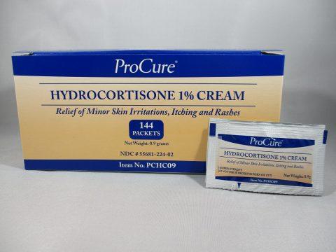 Hydrocortisone (Cortaid Gen.) 1% 0.9gm Foil Pack