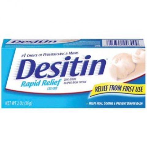 Desitin Diaper Rash Cream Rapid Relief 2oz