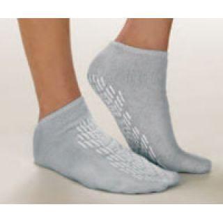 Slipper Socks 3X-Large Grey One-Sided - 2ea/pk