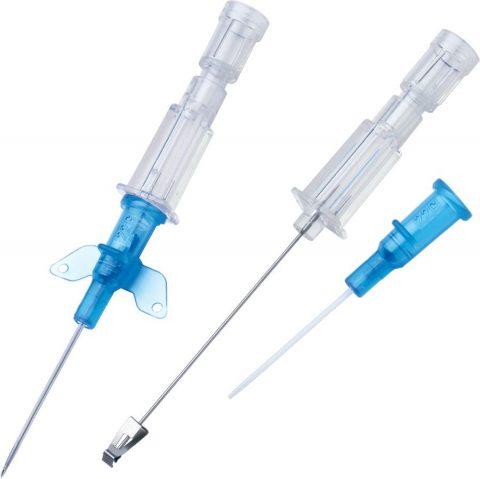 Catheter IV Straight Safety FEP 20G x 1"