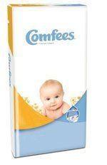 Comfees Baby Diapers Size 7 - 20ea/pk 4pk/cs