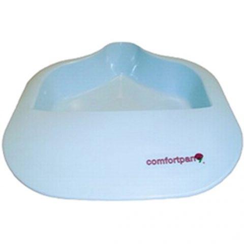 Bariatric Bedpan Comfortpan Autoclavable 1200lb Cap Blue 2qt