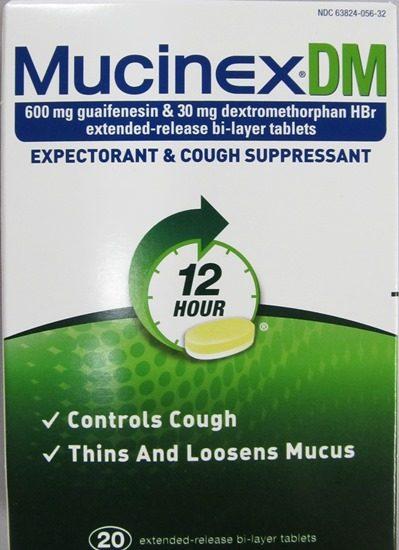 Mucinex DM ER Tabs Guaifenesin 600Mg 20's