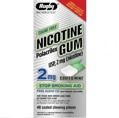 Nicotine Gum 2Mg Mint 40'S