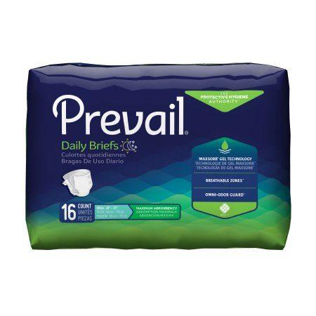 Prevail Brief, Small, 20"-30" 6bg/16's (96ct)