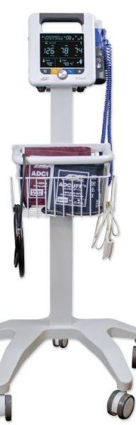 ADView 2 Deluxe Mobile Stand w/Basket Diagnostic Station