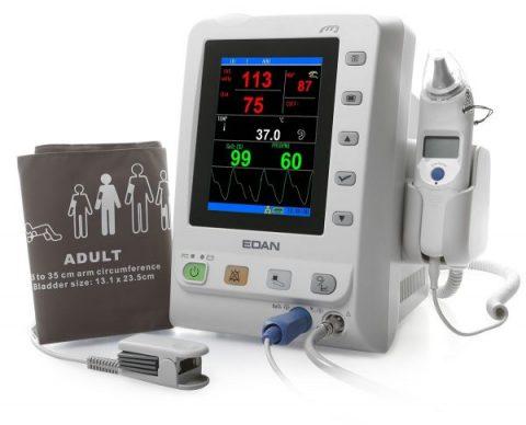 M3 Vital Signs Monitor SpO2 Pulse Rate NIBP and Fast Temp Measurement