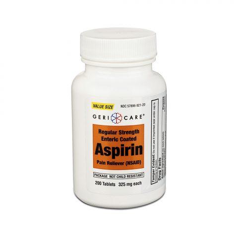 Aspirin Tabs Enteric Coated 5gr (325mg) 200's