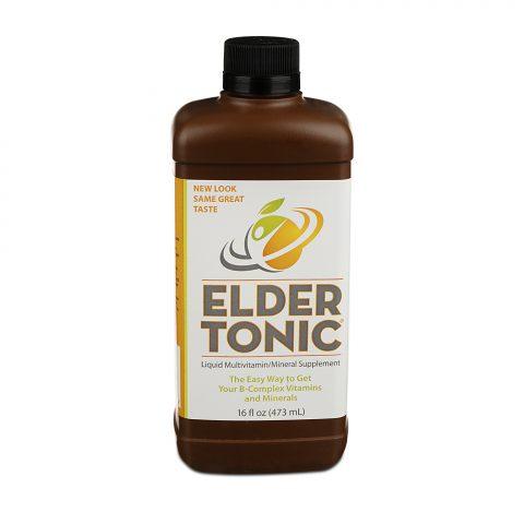 Eldertonic (Multi-Vite with Minerals) Gen Liquid Vitamin Contains Alcohol 16oz