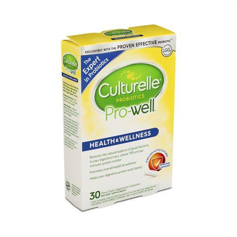 Culturelle HEALTH & WELLNESS Lactobacillus GG without Inulin 30 Capsules