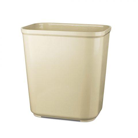 Waste Basket, 27qt. Fireproof, "SAND"