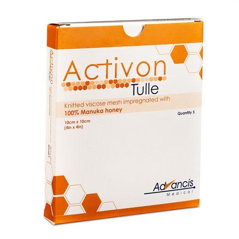 Activon Honey Dressing 4"x4" 5ea/bx