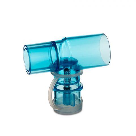 Adapt O-Life Valved Aerosol Tee Adapter, Valved 22mm ID x 22mm OD