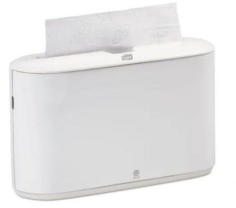 Xpress Countertop Towel Dispenser 12.68"x 4.56"x 7.92" White