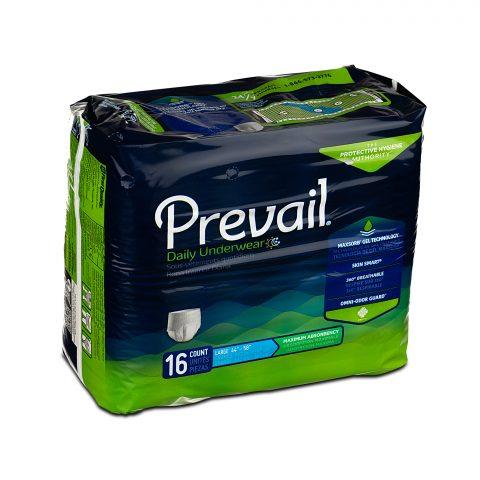 Prevail Super Plus Absorbent Protective Underwear Large - 16ea/pk 4pk/cs