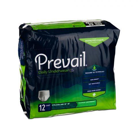 Prevail Extra Protective Underwear XX-Large 68"- 80" - 12ea/pk 4pk/cs