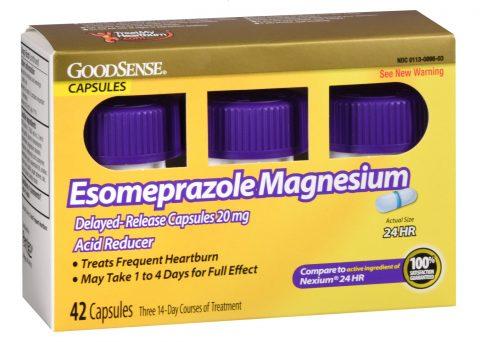 Esomeprazole Magnesium 20mg (Nexium 24-Hour Capsules) 42's - 3-14's/pk (24pk/case)